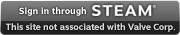 Sign in through STEAM