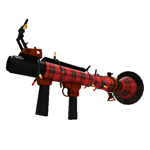 Festivized Plaid Potshotter Mk.II Rocket Launcher (Factory New)