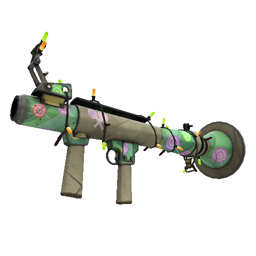 Strange Festivized Killstreak Brain Candy Rocket Launcher (Field-Tested)