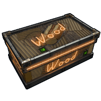 Neon Wood Storage