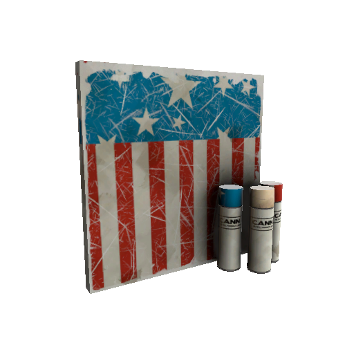 Freedom Wrapped War Paint (Well-Worn)