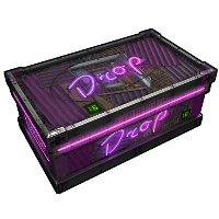 Neon Drop Box Storage