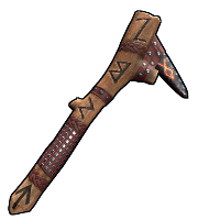 Ancient Runic Pick Axe