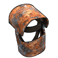 Rusty Coffee Can Helmet