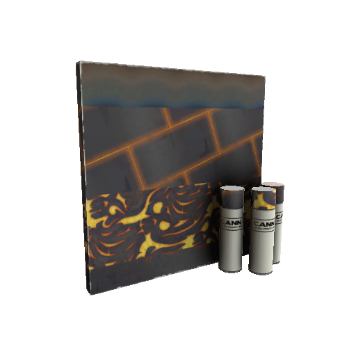 Strange Kiln and Conquer War Paint (Factory New)