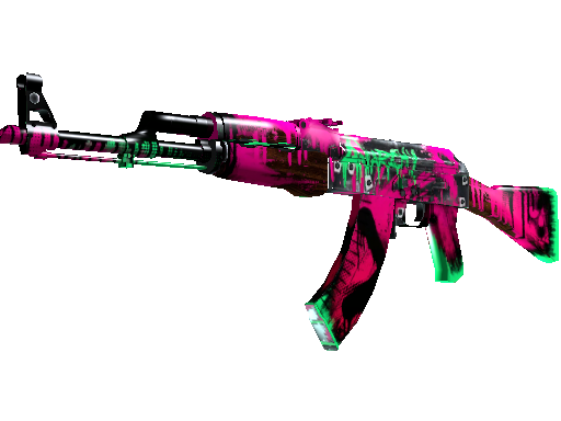 StatTrak™ AK-47 | Neon Revolution (Minimal Wear)