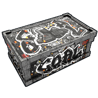 Graffiti Charcoal Storage