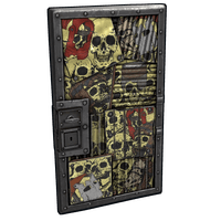 Dead Souls Metal Door