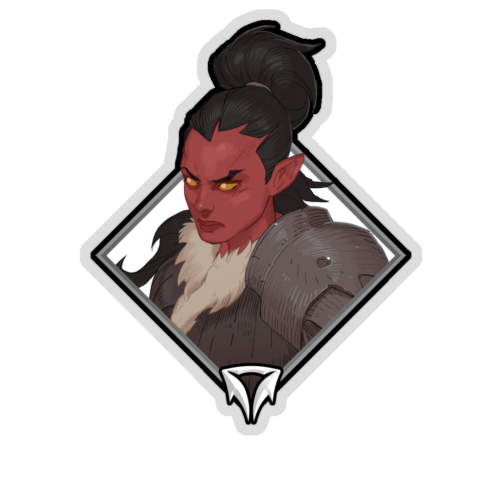 Crownfall Sticker - Sorla Khan