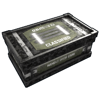 Reinforced Large Wood Box