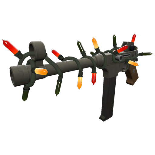 Strange Specialized Killstreak Festive SMG