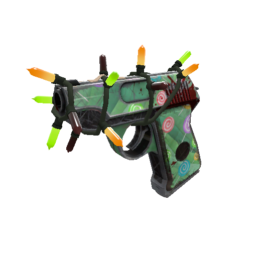 Strange Festivized Brain Candy Pistol (Well-Worn)