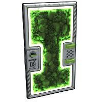 Greening Area Door