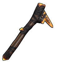 Ancient Amber Stone Pick Axe