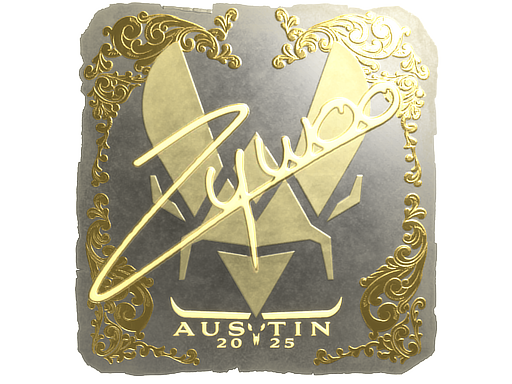 Sticker | ZywOo (Gold) | Austin 2025