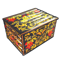 Khokhloma Small Box
