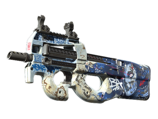 P90 | Deathgaze (Battle-Scarred)