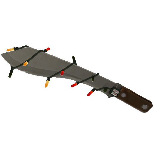 Strange Festivized Professional Killstreak Kukri