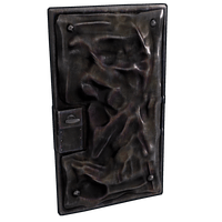 Melted Blast Door