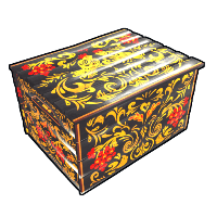 Khokhloma Small Box
