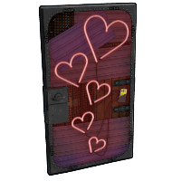Lovers Sheet Metal Door