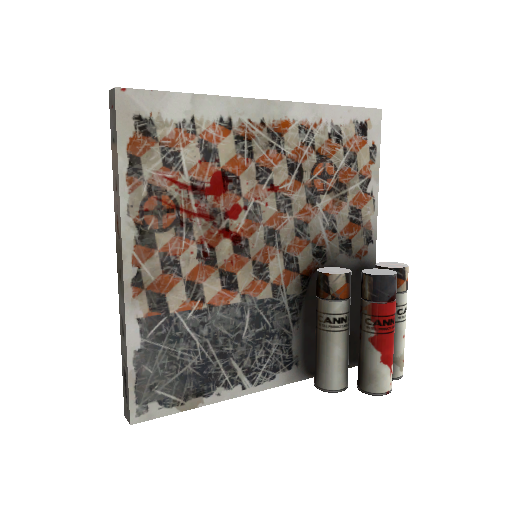 Strange Merc Stained War Paint (Battle Scarred)