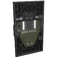 Reinforced Armored Door