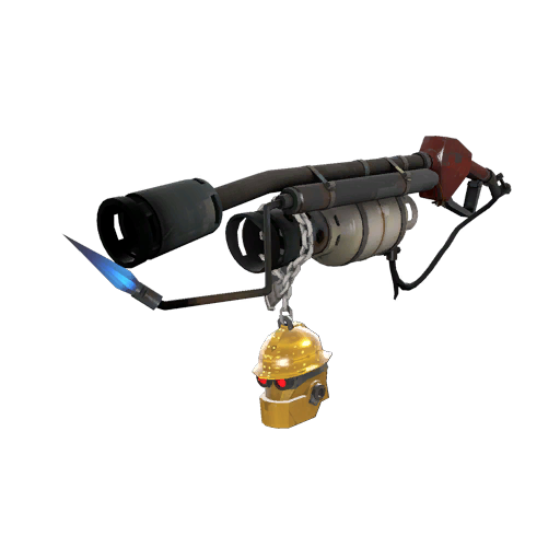 Strange Gold Botkiller Flame Thrower Mk.II